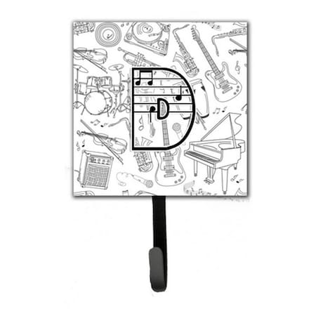 Jensendistributionservices Letter D Musical Note Letters Leash & Key Holder MI1719446